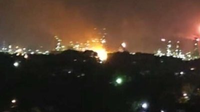 Warga Panik, PT Kilang Pertamina Meledak Dasyat