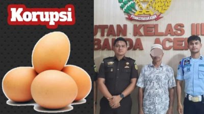 Korupsi Telur Ayam, Kejari Aceh Besar Eksekusi Ramli Hasan
