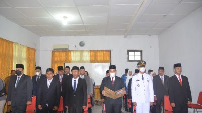 PLT Sekda Kota Langsa Rombak Kabinet