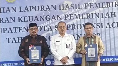 Pemerintah Kota Langsa Kembali Terima WTP  Ke 10 kali berturut-turut