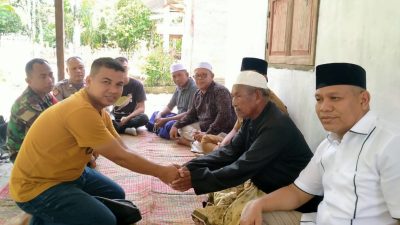 Haji Uma Utus Penghubung Serahkan Bantuan ke Rumah TKI Asal Abdya Meninggal di Malaysia