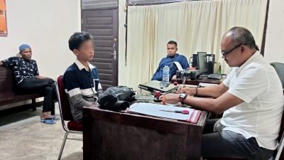 Remaja Pelaku Pelempar Bus di Lhoksukon dipukuli Kernet Bus
