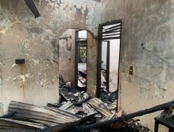 Satu Rumah di Lhoksukon Habis Terbakar Saat Sahur
