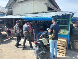Jelang Lebaran Idul Fitri, Polres Aceh Utara Pantau Pasar