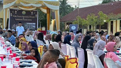 Alumni MAN 4 Aceh Timur Gelar Bukber dan Santuni Anak Yatim