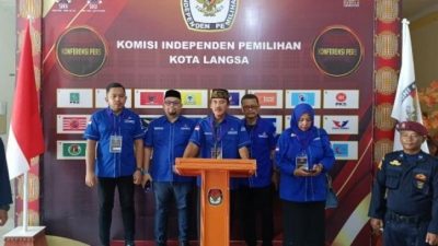 Partai Demokrat Kota Langsa Daftarkan 25 Bacaleg Pemilu 2024