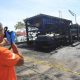 Conveyor milik BTI terbakar di Aceh Barat