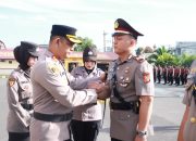 Kapolres Lhokseumawe Pimpin Sertijab Kasat dan Polsek