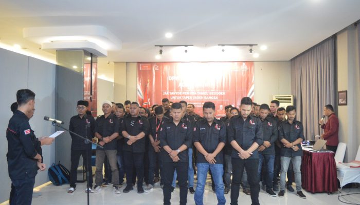 Pelantikan DPW Muda Seudang Aceh Timur Berjalan Khidmat