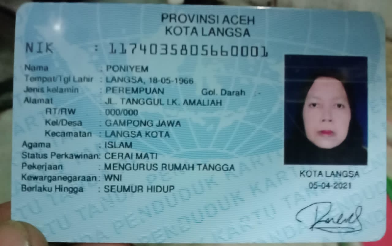 Seorang TKI Asal Kota Langsa Butuh Uluran Tanggan Untuk Dipulangkan dari Malaysia