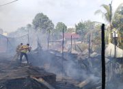 8 Kios Kayu Hangus Terbakar di Aceh Besar