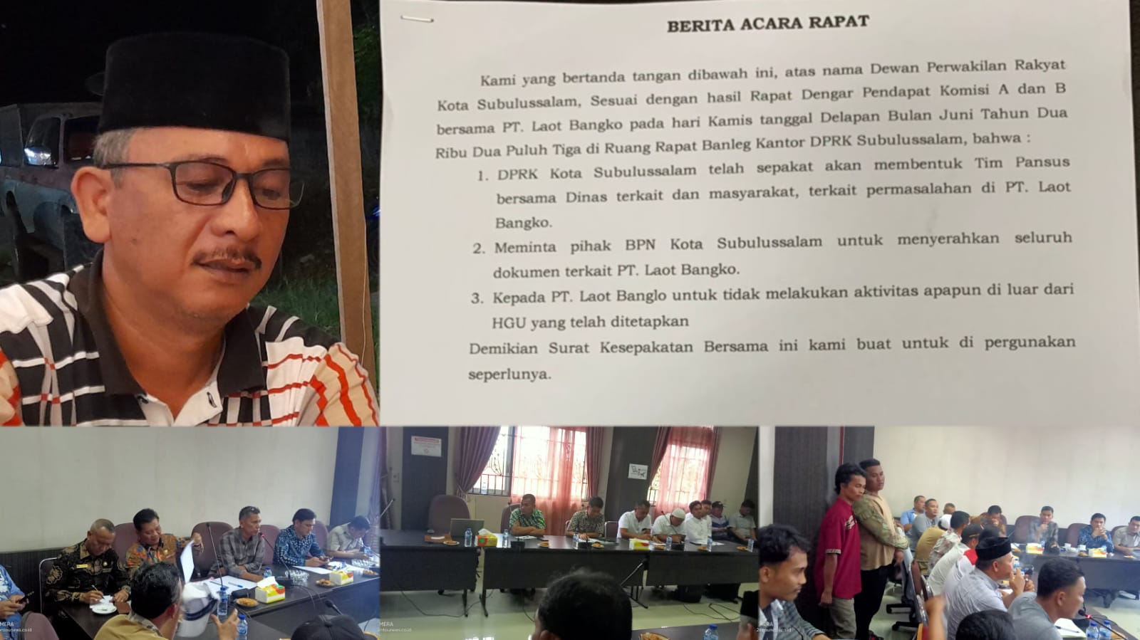 Kabar DPRK Subulussalam akan Bentuk Tim Pansus Hilang, Begini Respon Masyarakat