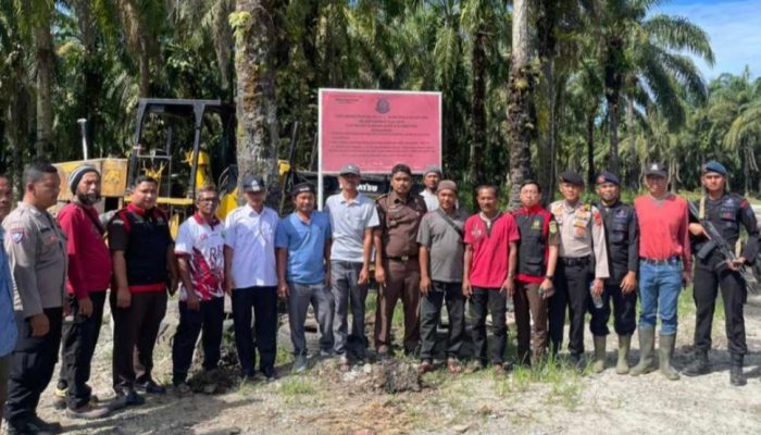Kejari Abdya Sita Seluruh Tanah Milik PT.Cemerlang Abadi