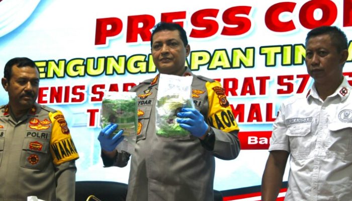 Ditreskrim Polda Aceh Gagalkan Penyeludupan 57 Kg Sabu di Aceh Besar