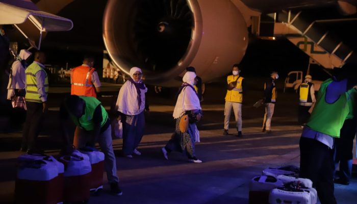 Kloter 9 Jamaah Haji Aceh Tiba di Aceh