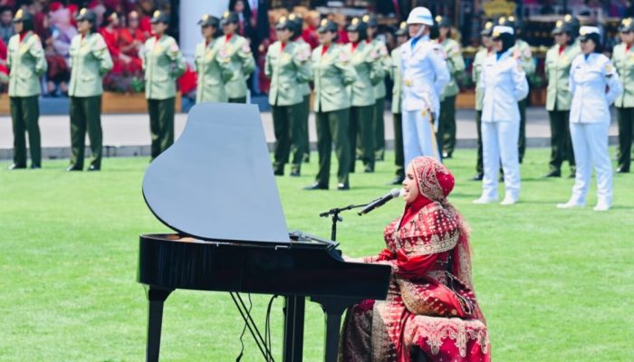 Penampilan Putri Ariani di Istana Merdeka Sukses Buat Suasana Makin Meriah