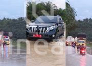 Jalan Nasional di Kota Subulussalam Masih Terendam Banjir