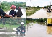 Hujan Petir Landa Subulussalam, Sebagian Jalan Terendam Banjir
