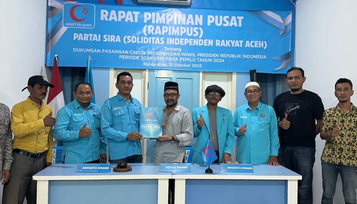 Ini Alasan Partai SIRA Dukung Anies-Muhaimin