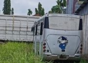 Bus Angkutan Anak Sekolah Dishub Abdya Terancam Jadi Besi tua