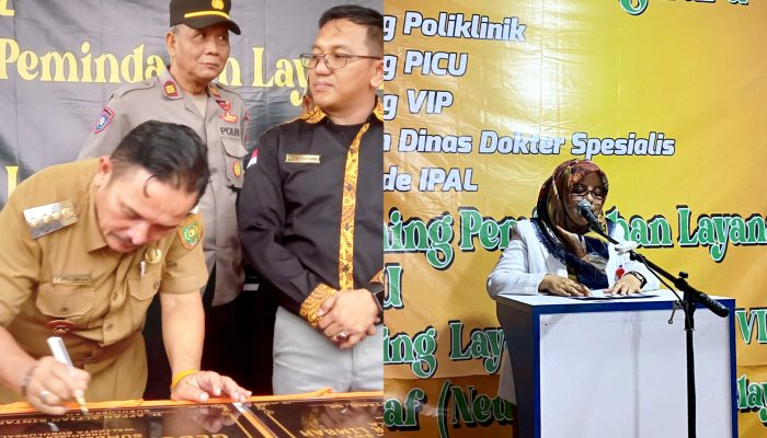 Walikota Subulussalam Resmikan Gedung Baru RSUD, Direktur Ingatkan Insentif