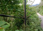 Kabel Listrik Milik PLN Menjuntai ke Tanah Bahayakan Warga