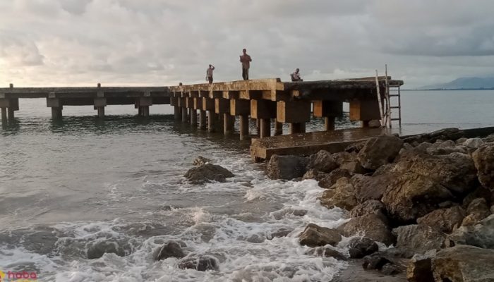 Belasan Tahun Rusak, Dermaga di Gampong Lhok Pawoh Abdya Tanpa Tersentuh Perbaikan