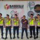 Tim Ninja X Satsamapta Polres Aceh Timur Patroli Sambang Kantor Bawaslu