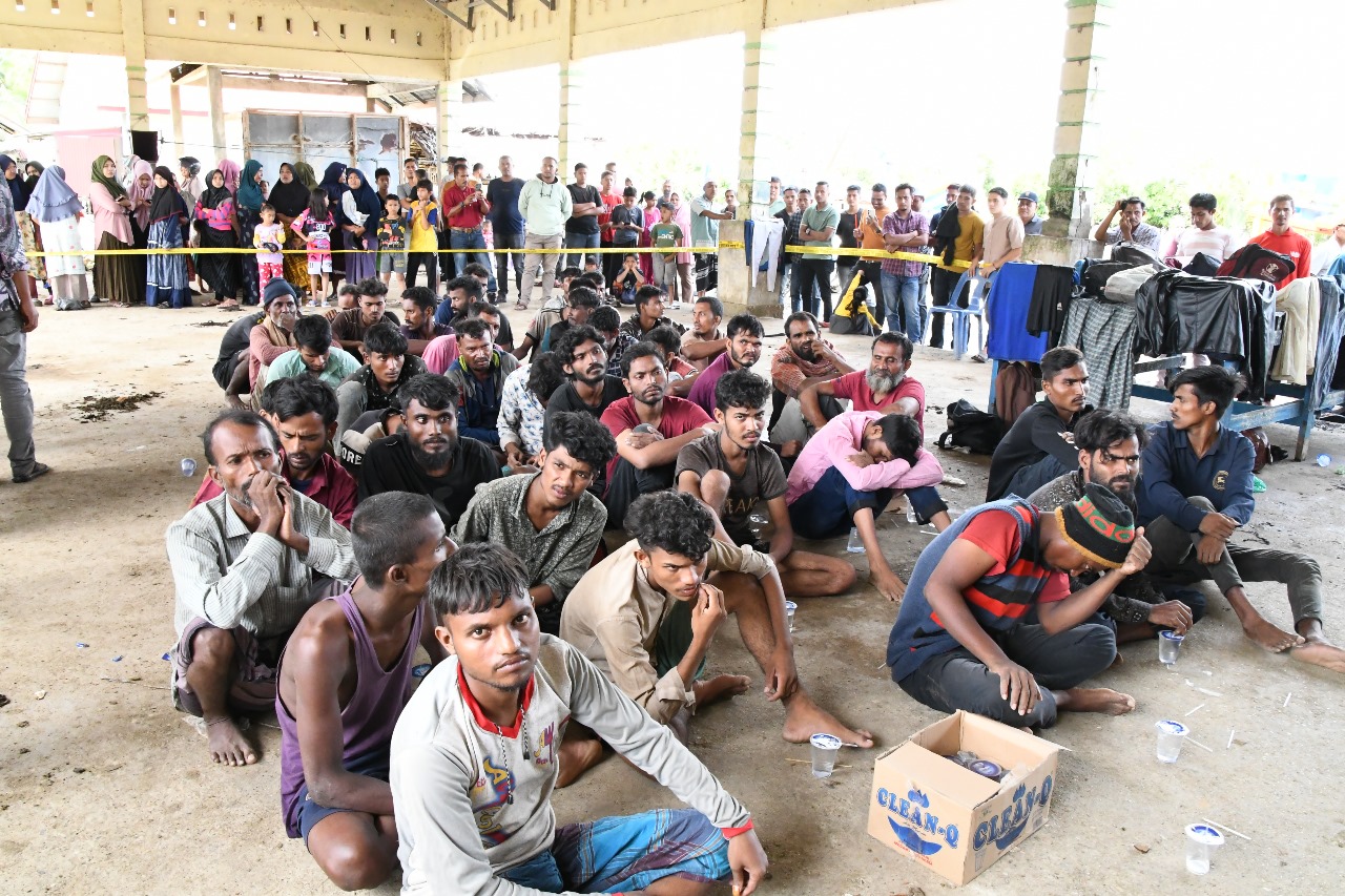 Etnis Rohingya Kembali Mendarat di Aceh Timur