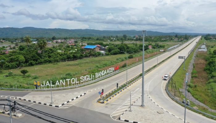 Jalan Tol Trans Sumatera Ruas Sigli Siap Digunakan Untuk Tahun Baru