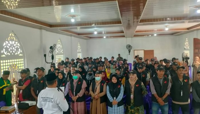 Panwascam Julok Lantik 78 PTPS 