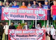 Mahasiswa dan Buruh di Kota Subulussalam Sosialisasikan Pemilu Damai
