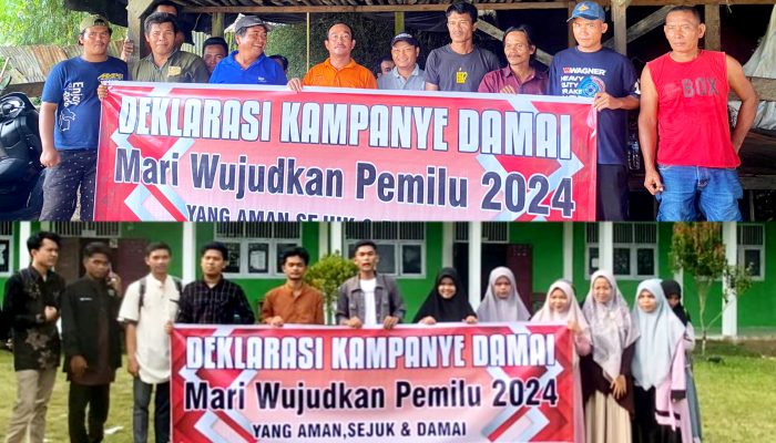 Mahasiswa dan Buruh di Kota Subulussalam Sosialisasikan Pemilu Damai