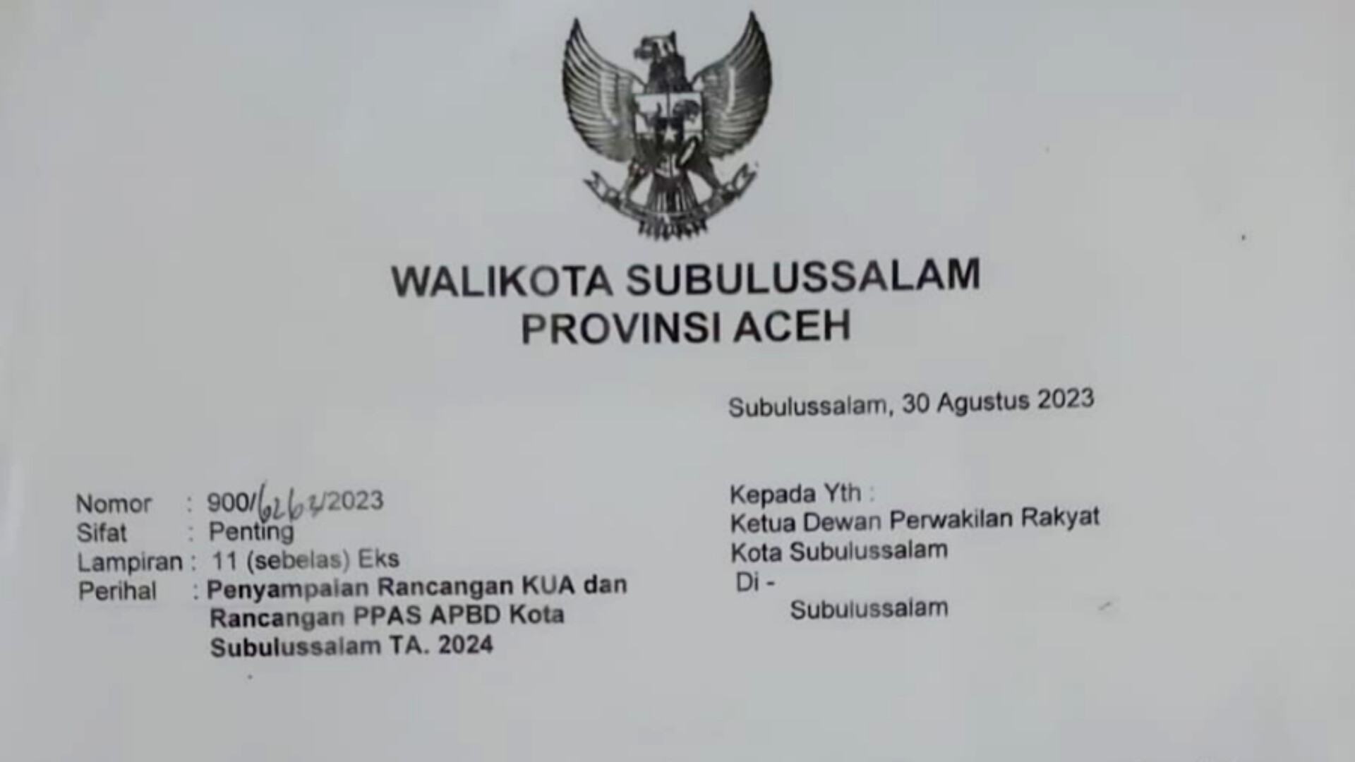Ini Agenda Pembahasan KUA PPAS, BM: Ade Fadli itu Mengada-Ngada