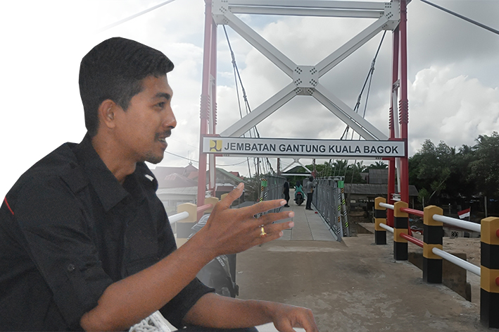 Pemuda Nurussalam Apresiasi Pemerintah Bangun Jembatan Kuala Bagok-Teupin Pukat