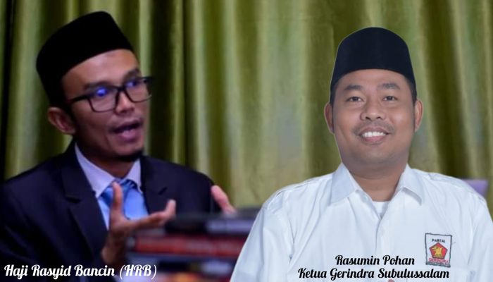 Sukses Raih Tiga Kursi DPRK, Gerindra Usung HRB Balon Walikota Subulussalam