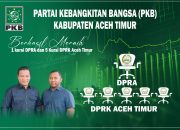 Berkembang Pesat, PKB Aceh Timur Raih 1 Kursi DPRA dan 5 Kursi DPRK