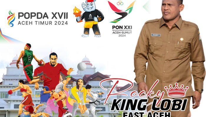 Rocky Calon Ketua Koni Aceh Timur Sang Pelobi Tuan Rumah Popda ke XVII