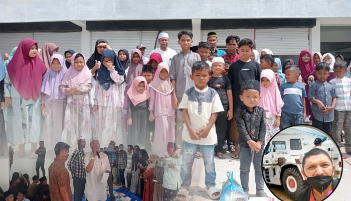 Sambut Bulan Puasa, Ir Ramlan Asal Pengusaha Nurussalam Santuni Yatim Piatu