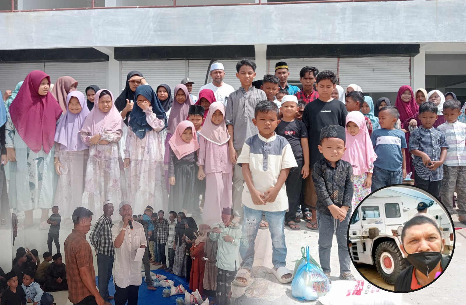 Sambut Bulan Puasa, Ir Ramlan Asal Pengusaha Nurussalam Santuni Yatim Piatu