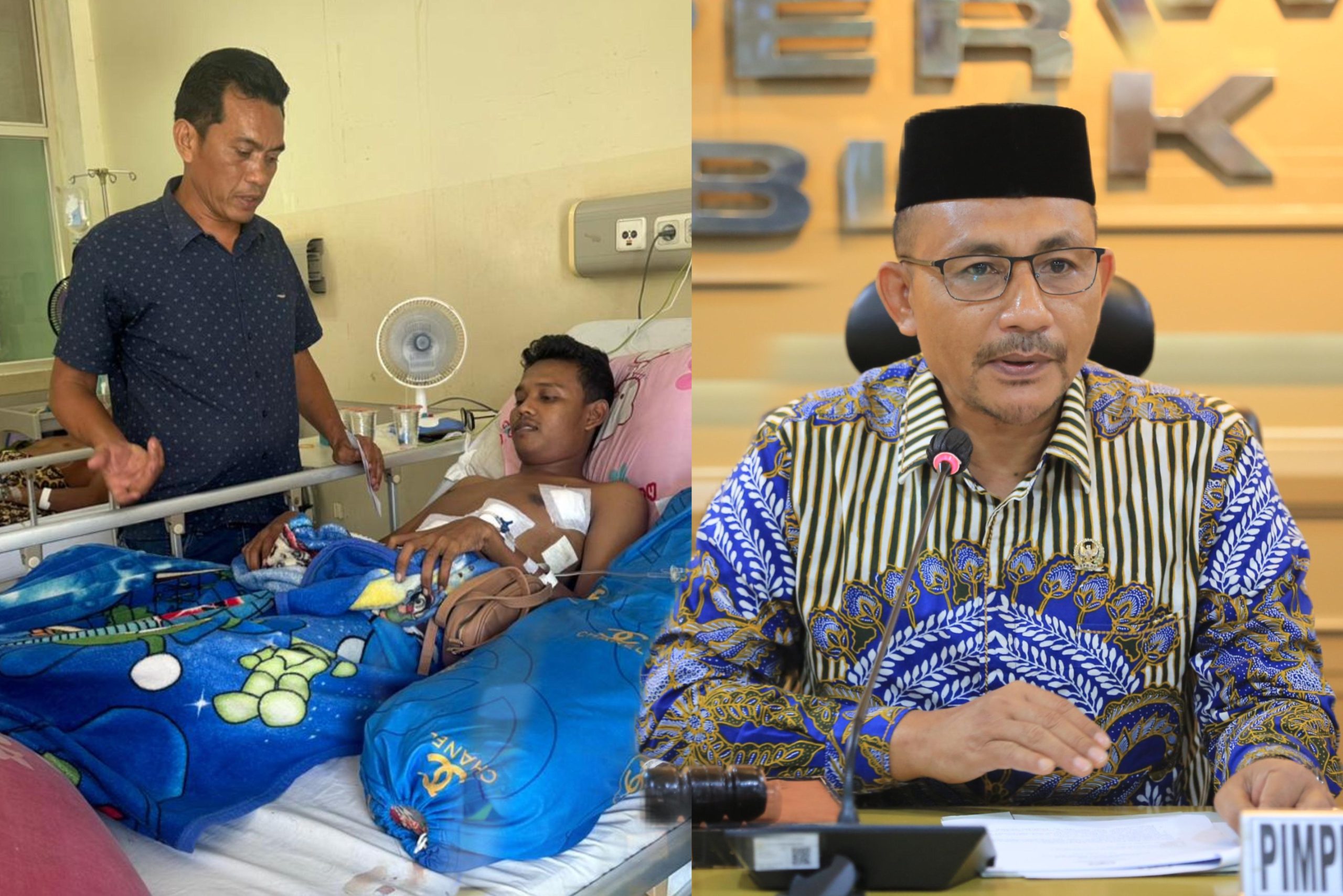 Korban Penusukan Tidak Ditanggung BPJS, Haji Uma Soroti Kehadiran LPSK di Aceh