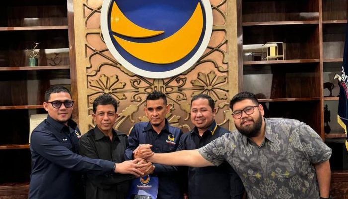 Partai Nasdem Resmi Usul Paslon Nektu-Amad Leumbeng Pada Pilkada 2024