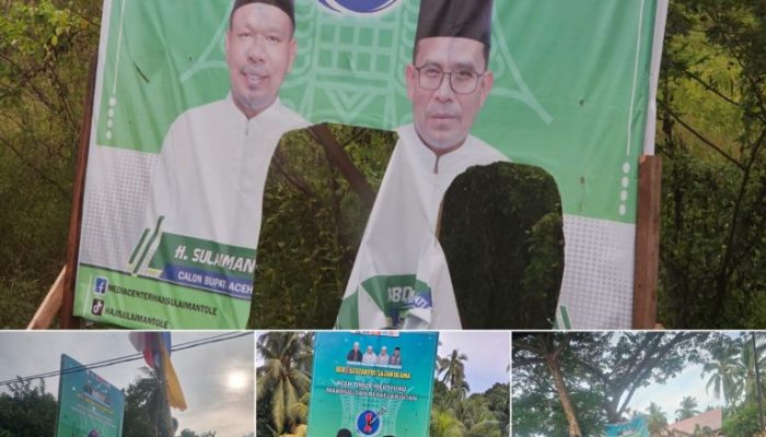 Sulaiman Tole Minta Tim Jangan Terprovakasi dengan Pengrusakan Baliho