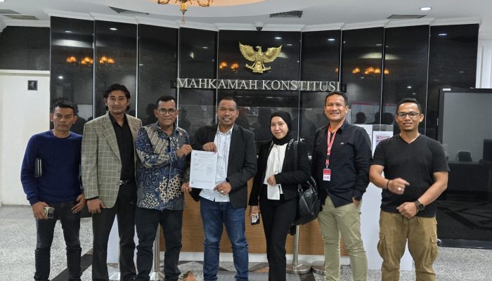 Paslon SAH Laporkan 2 Perkara Sengketa Pilkada Aceh Timur ke Mahkamah Konstitusi