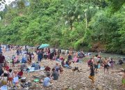 Tahun Baru, Warga Subulussalam Padati Pemandian Nantampuk Mas