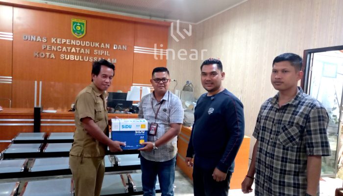 Kertas Kosong, YARA Donasi HVS ke Disdukcapil Kota Subulussalam
