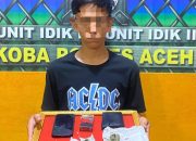 Remaja Asal Abdya Berinisial SAM Ditangkap Polisi Gegara Ganja