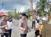 Bersama Mahasiswa Polres Subulussalam Bagikan Takjil
