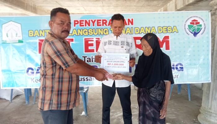 Pemerintah Gampong Baroh Bugeng Salurkan BLT-DG