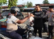 Satres Narkoba Polres Abdya Berbagi Ratusan Takjil Jelang Berbuka Puasa